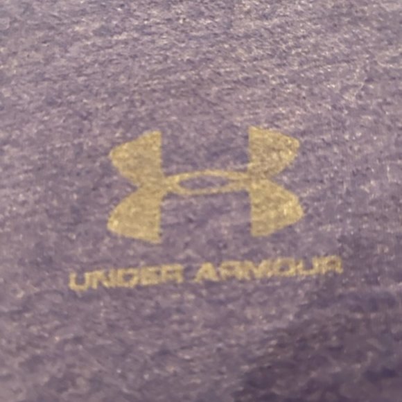 Under Armour Heat Gear Short Sleeve Blue T-shirt Size Large - Picture 2 of 6